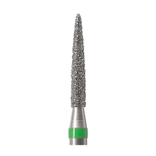 888-012C-FG Бор алмазный NTI  Пламя D1,2мм/ Грубый(Зеленый)