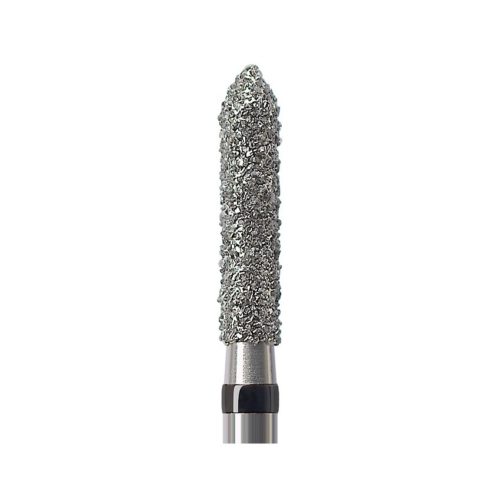 885-008M-FG Бор алмазный NTI Цилиндр остроконечный D0,8мм / Среднее зерно
