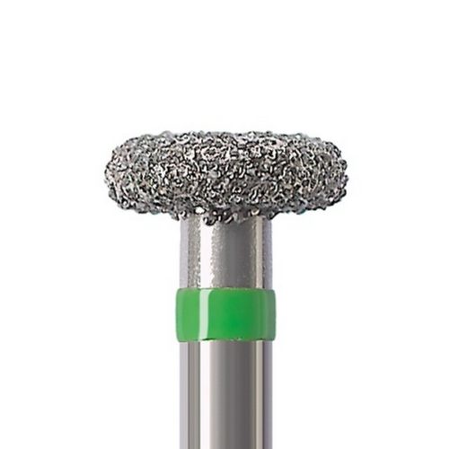 909-037C-FG Бор алмазный NTI  Колесо D3,7мм/ Грубый(Зеленый)