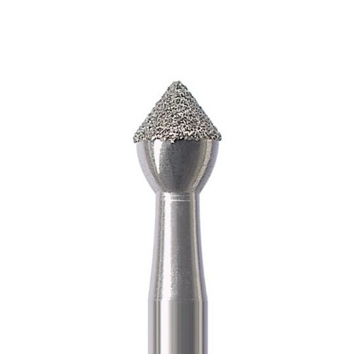 970-023F-FGM Бор алмазный NTI  Окклюзионный D2,3мм/ Мелкое зерно(Красный)