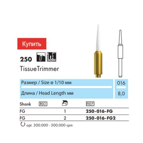250-016-FG Тканевый Триммер Керамический NTI(Германия)