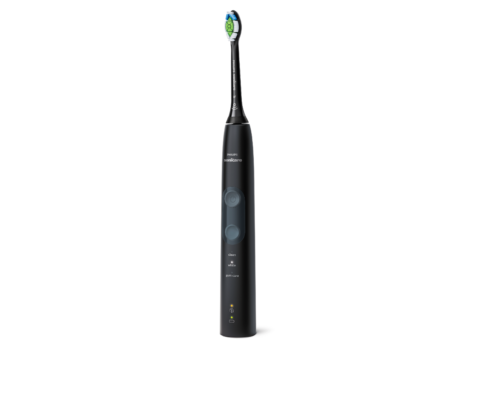 Набор Электрическая зубная щетка Philips ProtectiveClean 5100 + Ирригатор для межзубных промежутков AirFloss Ultra (черный цвет)