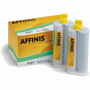 Affinis light body / Аффинис лайт боди слепочная масса (2 карт. х50 мл., 12 миксеров), Coltene