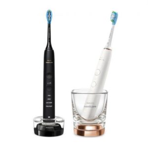 Набор электрических зубных щеток с приложением  Philips Sonicare DiamondClean 9000 HX9914