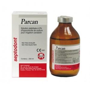 Parcan (Паркан) - гипохлорит натрия 3% для ирригации каналов 250мл Septodont