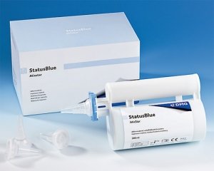 STATUS Blue MixStar (Статус), оттисный материал на основе А-силикона, 390ml + насадки
