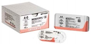 Нить хирургическая  Monocryl 45 атравмат игла 12-13-Кх07(60) RB-2  (Ethicon) 12 шт
