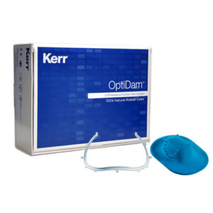 OptiDam Intro Kit (ОптиДам) - коффердам стартовый набор (10 шт 1 рамка) Kerr