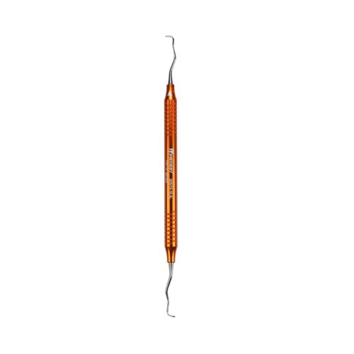 Кюрета Грейси 15-16, полая алюминиевая ручка, оранжевая, Medesy 625/15-16.AL