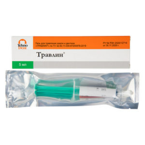 Травлин - гель для травления эмали и дентина (1шпр. 5мл) TehnoDent