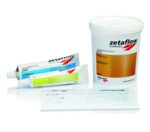 Zetaflow Intro Kit (Зетафлоу Набор) гидрофильная силиконовая слеп. масса (900мл+140мл+60мл)  Zhermack C100850