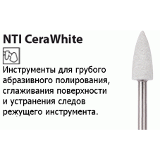 CeraWhite Полиры для керамики Грубые / Белые (Lab) NTI (Германия)