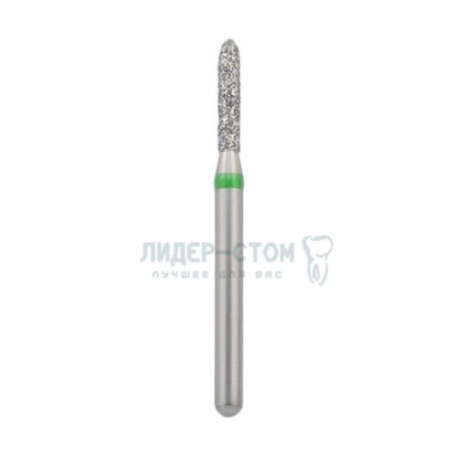 877-012C-FG Бор алмазный NTI Торпеда D1,2мм / Грубый(Зеленый)