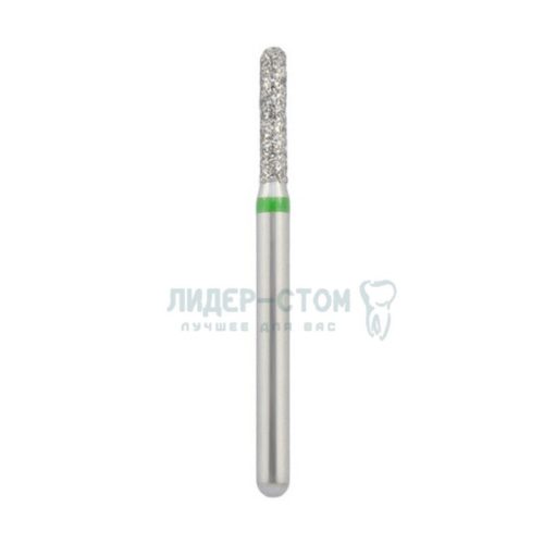 880-012C-FG Бор алмазный NTI Цилиндр круглый D1,2мм / Грубый(Зеленый)