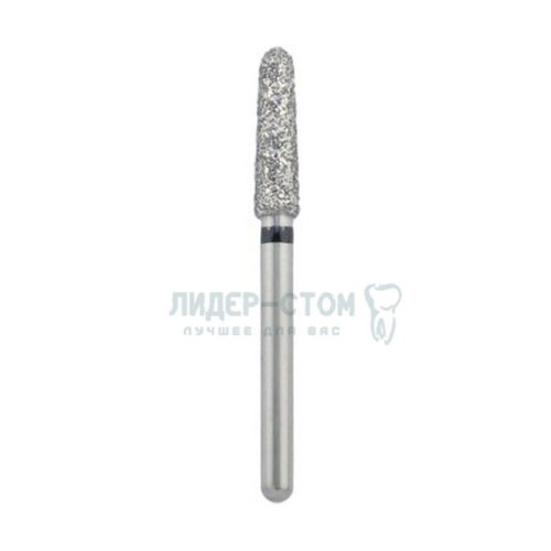 878K-021SC-FG Бор алмазный NTI Торпеда коническая D2,1мм / Сверхгрубый(Черный)