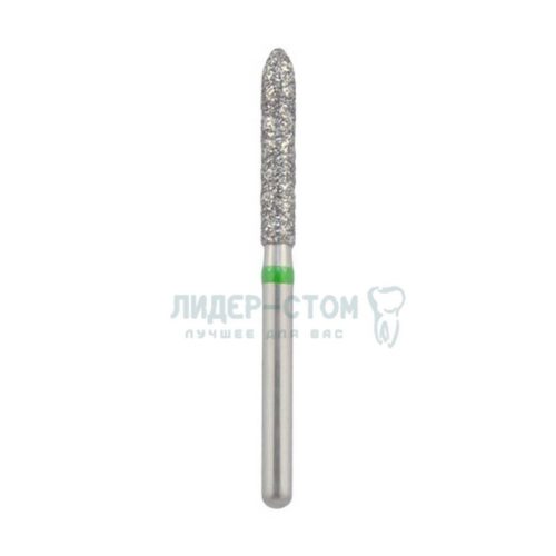 879-018C-FG Бор алмазный NTI Торпеда D1,8мм / Грубый(Зеленый)