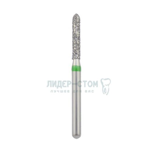 878-014C-FG Бор алмазный NTI Торпеда D1,4мм / Грубый(Зеленый)