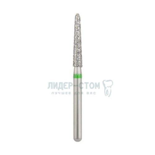 879K-018C-FG Бор алмазный NTI Торпеда коническая D1,8мм / Грубый(Зеленый)
