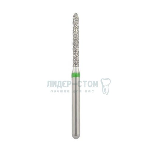 879-012C-FG Бор алмазный NTI Торпеда D1,2мм / Грубый(Зеленый)