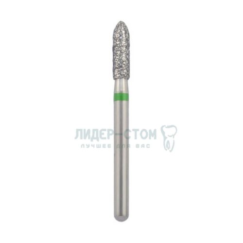 877-018C-FG Бор алмазный NTI Торпеда D1,8мм / Грубый(Зеленый)