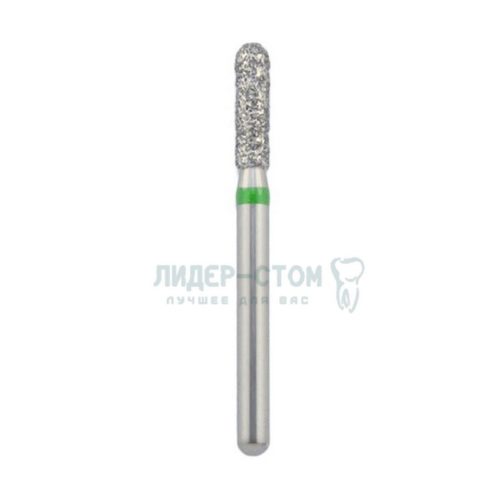 880-016C-FG Бор алмазный NTI Цилиндр круглый D1,6мм / Грубый(Зеленый)