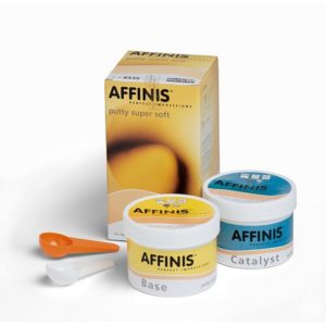 Affinis Putty Super Soft (Аффинис Патти Супер Софт) - слепочная масса 1-й слой  (база+катал.) (2х300ml), Coltene