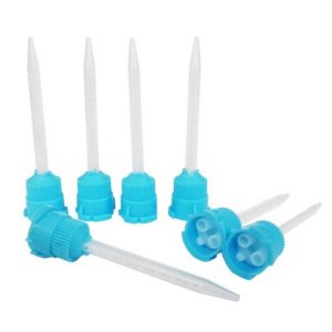 Blue Mixing Tips (голубые 48 шт) смесительные наконечники для структура Spident