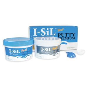 I-Sil Putty Premium Fast / Ай-Сил Патти Премиум  Фаст (2 х 290мл) База + Катал. Spident слепочный материал