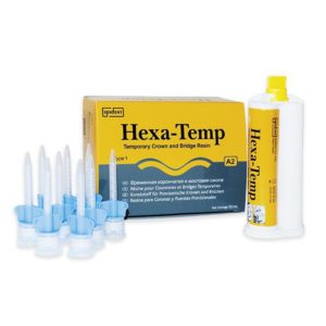 Hexa temp / Хекса темп (50 мл/76г + канюли) Spident самоотверждаемый материал для временных коронок и мостов