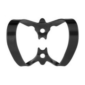 Кламп / Кламмер для  Коффердама  "бабочка" для фронтальной группы зубов   №9-В с черным покрытием  Dentech(Япония)