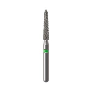 878K-016C-FGM Бор алмазный NTI Торпеда коническая D1,6мм / Грубый(Зеленый)