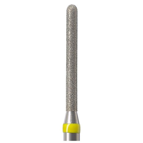 882-012SF-FG Бор алмазный NTI Цилиндр круглый D1,2мм / Сверхмелкое зерно(Желтый)