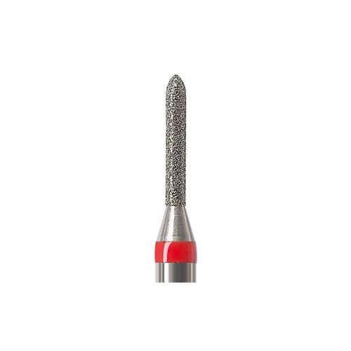 876-009F-FG Бор алмазный NTI Торпеда D0,9мм / Мелкое зерно(Красный)