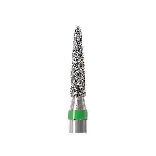 877K-014C-FG Бор алмазный NTI Торпеда коническая D1,4мм / Грубый(Зеленый)