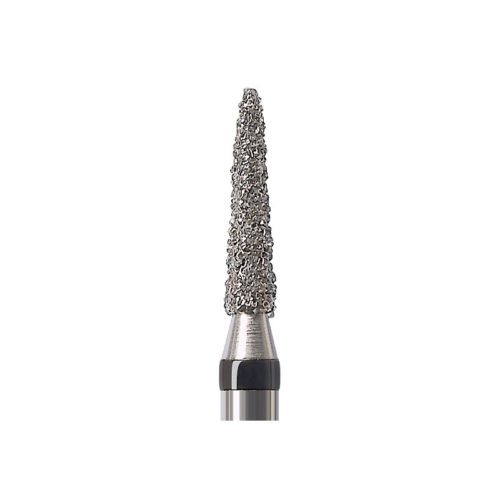 877K-014SC-FG Бор алмазный NTI Торпеда коническая D1,4мм / Сверхгрубый(Черный)