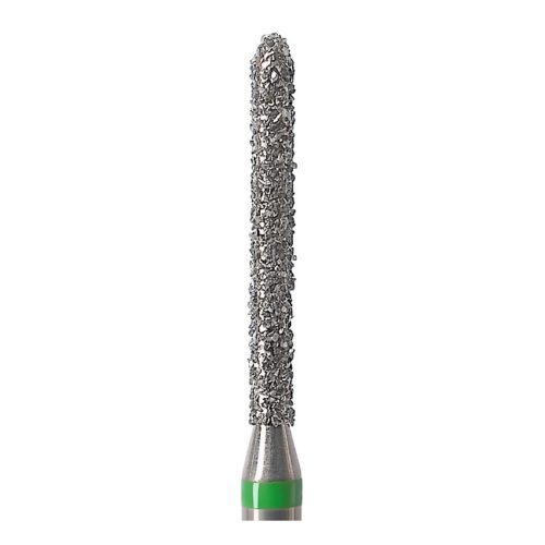 879-012C-FG Бор алмазный NTI Торпеда D1,2мм / Грубый(Зеленый)