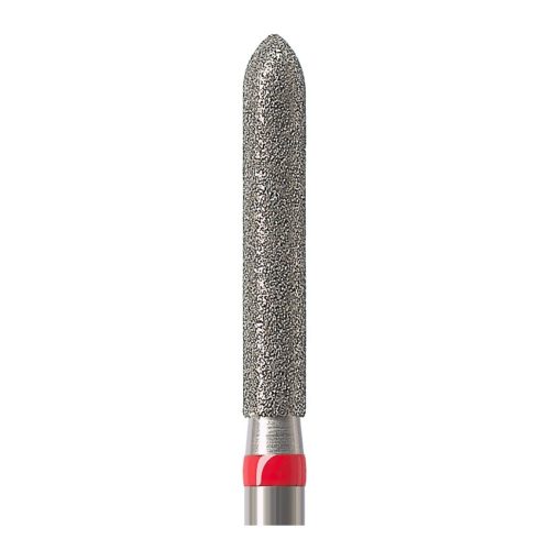 879-018F-FG Бор алмазный NTI Торпеда D1,8мм / Мелкое зерно(Красный)