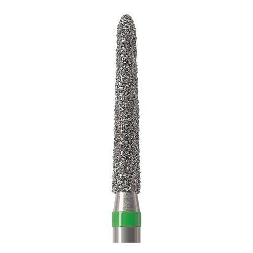 879K-016C-FG Бор алмазный NTI Торпеда коническая D1,6мм / Грубый(Зеленый)