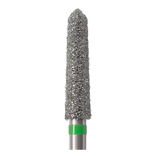 879K-023C-FG Бор алмазный NTI Торпеда коническая D2,3мм / Грубый(Зеленый)